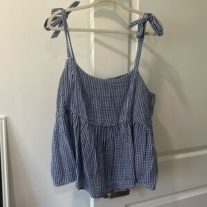 NWOT Old Navy Tie Sleeve Tank